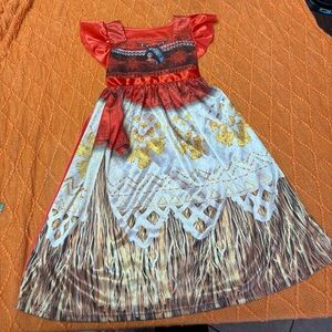 Disney Red and White Ruffled Tiered Sundress